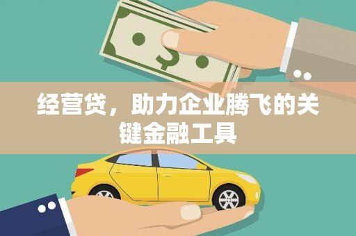 宜宾经营贷，助力企业腾飞的关键金融工具