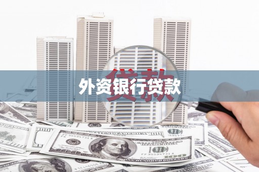 宜宾外资银行贷款