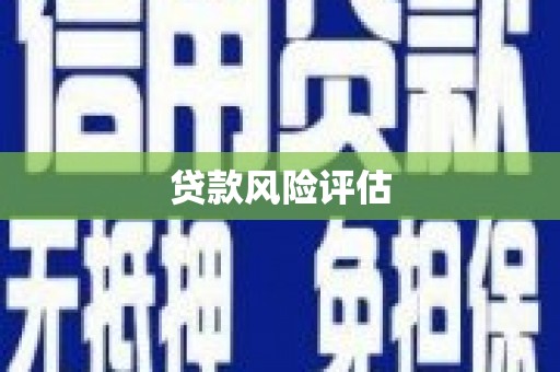 宜宾贷款风险评估