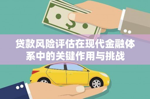 宜宾贷款风险评估在现代金融体系中的关键作用与挑战