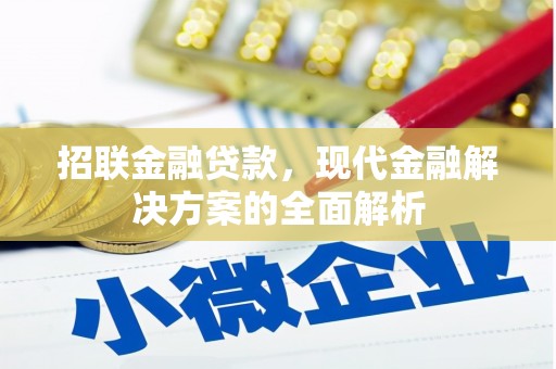 宜宾招联金融贷款，现代金融解决方案的全面解析