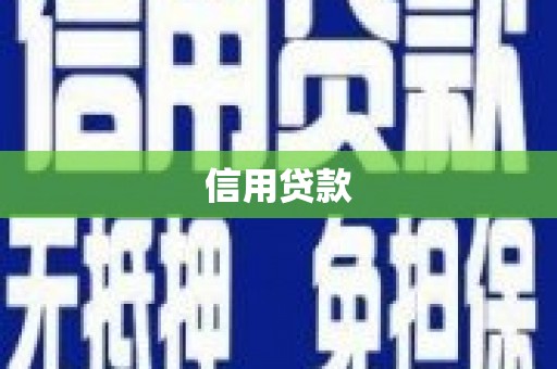 宜宾信用贷款