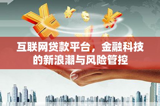 宜宾互联网贷款平台，金融科技的新浪潮与风险管控