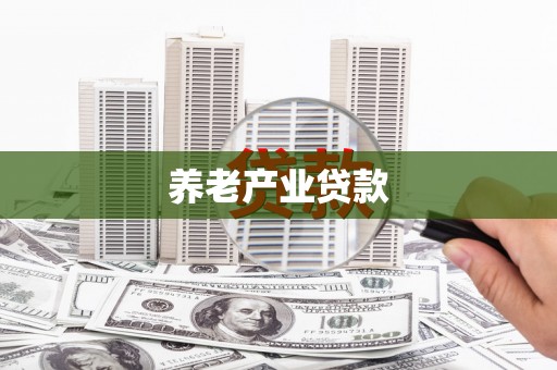 宜宾养老产业贷款