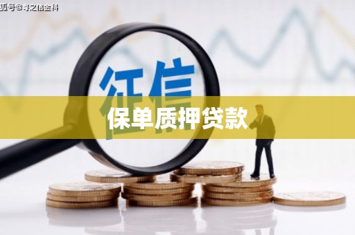 宜宾保单质押贷款