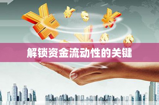 宜宾解锁资金流动性的关键