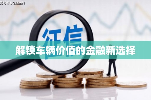 宜宾解锁车辆价值的金融新选择