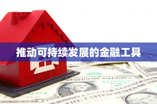 宜宾推动可持续发展的金融工具