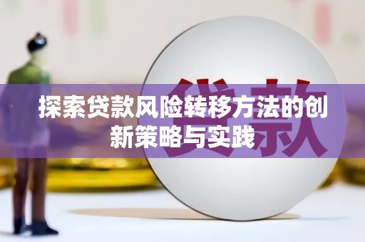 宜宾探索贷款风险转移方法的创新策略与实践